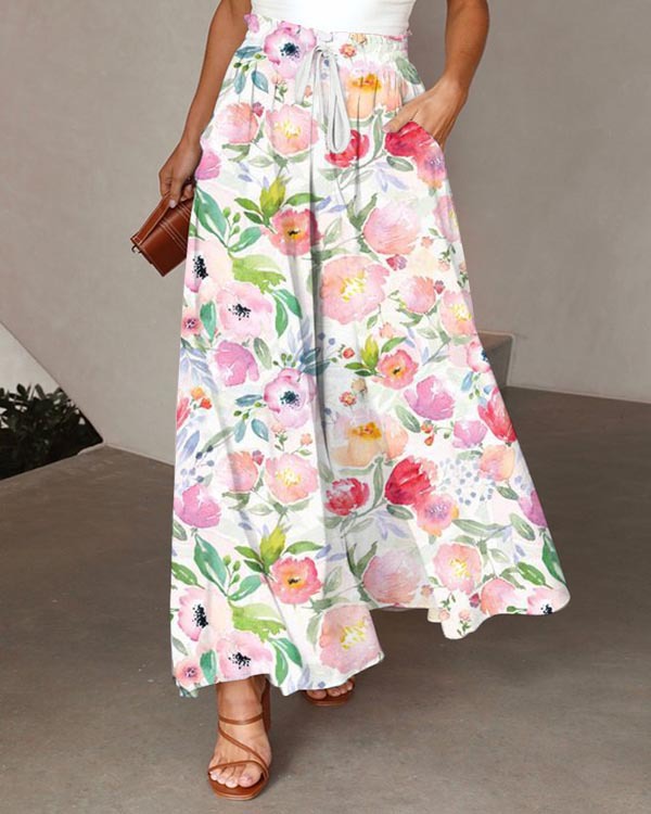 Women’s Casual All-Match Wide Leg Suit Trousers