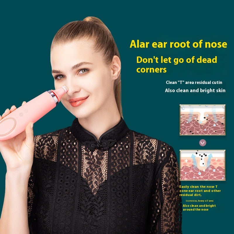 Warm Sensation Electric Facial Cleanser for Deep Pore Cleaning