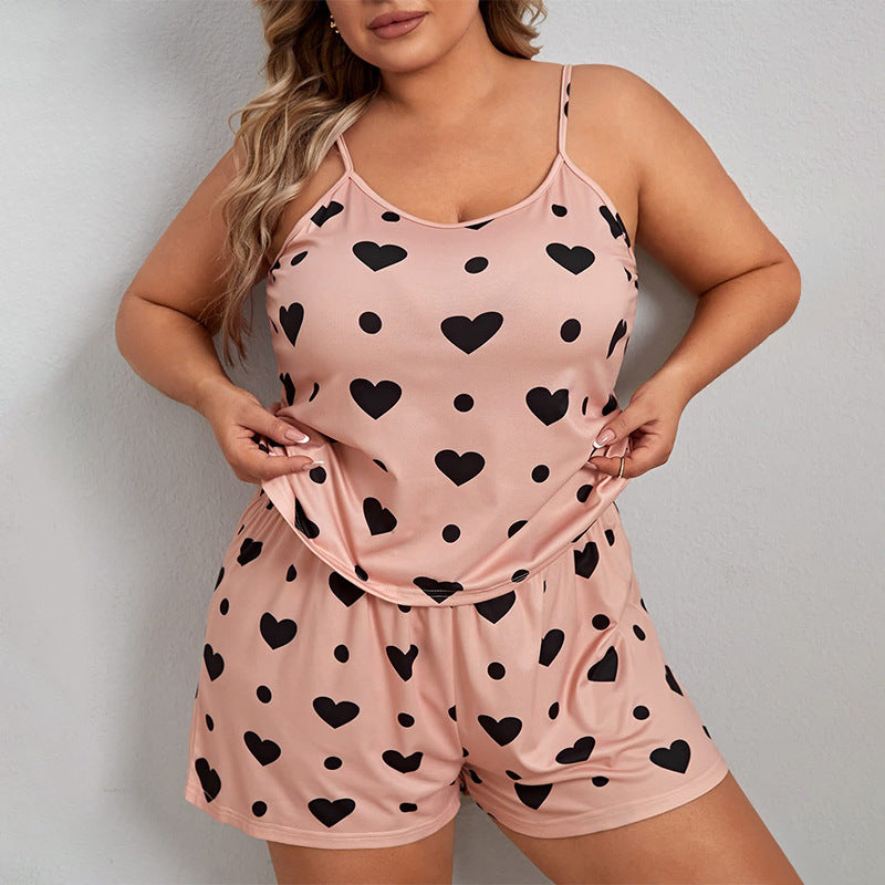 Plus Size Women’s Four Seasons Pajama Camisole Set