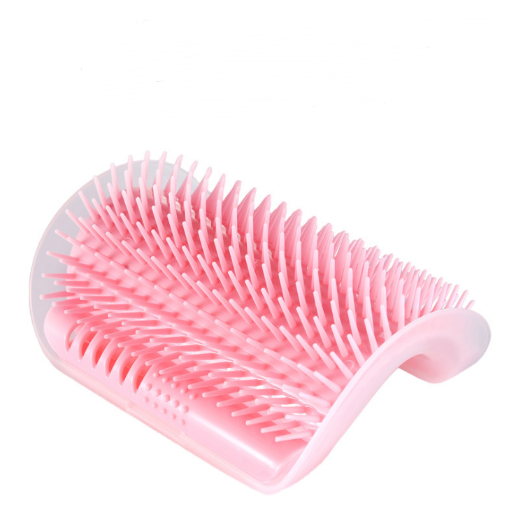 Self-Grooming Cat Brush Wall-Mounted Rubbing Device
