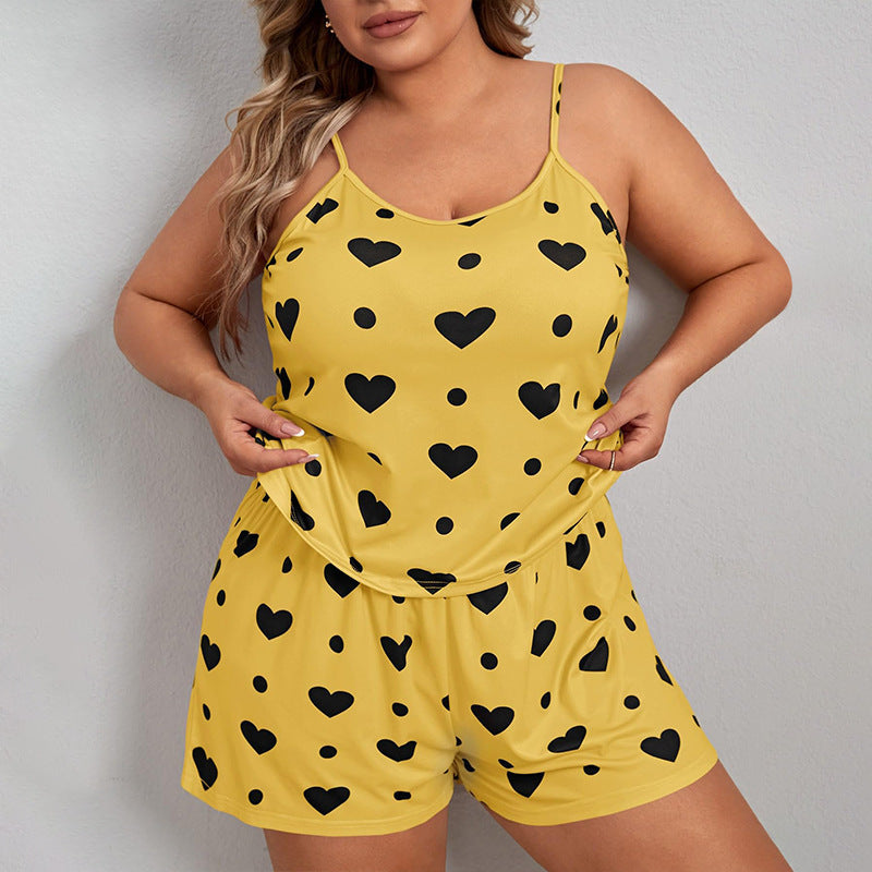 Plus Size Women’s Four Seasons Pajama Camisole Set