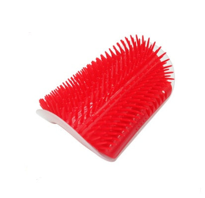 Self-Grooming Cat Brush Wall-Mounted Rubbing Device