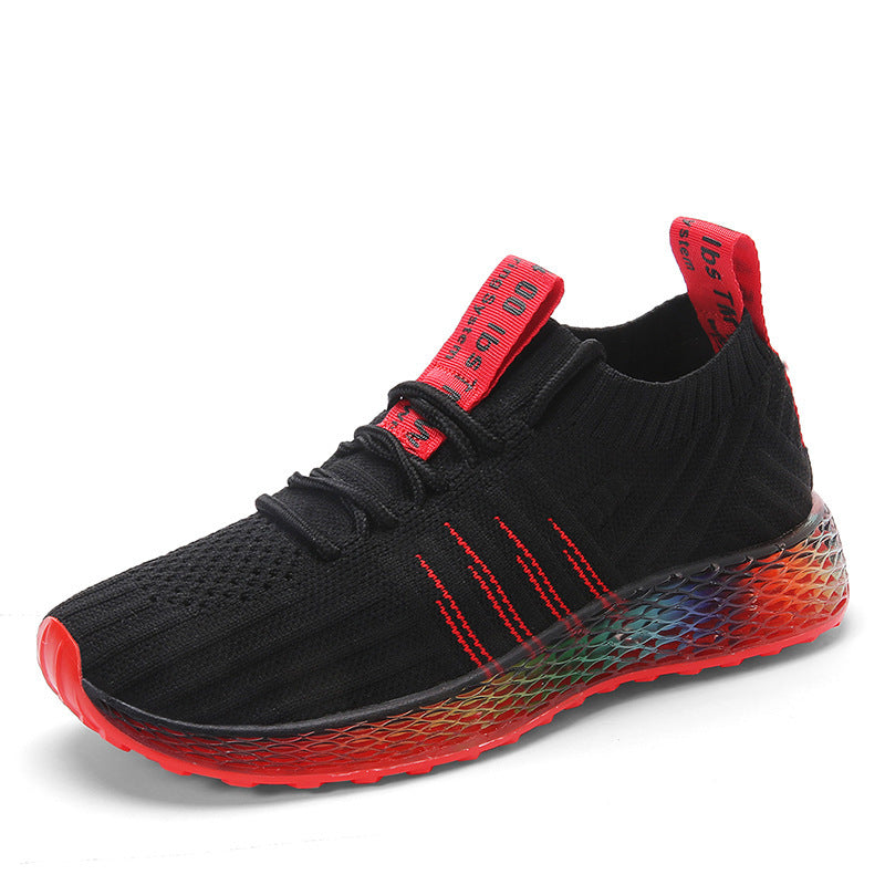 Women’s Woven Mesh Sports Shoes Breathable Lightweight