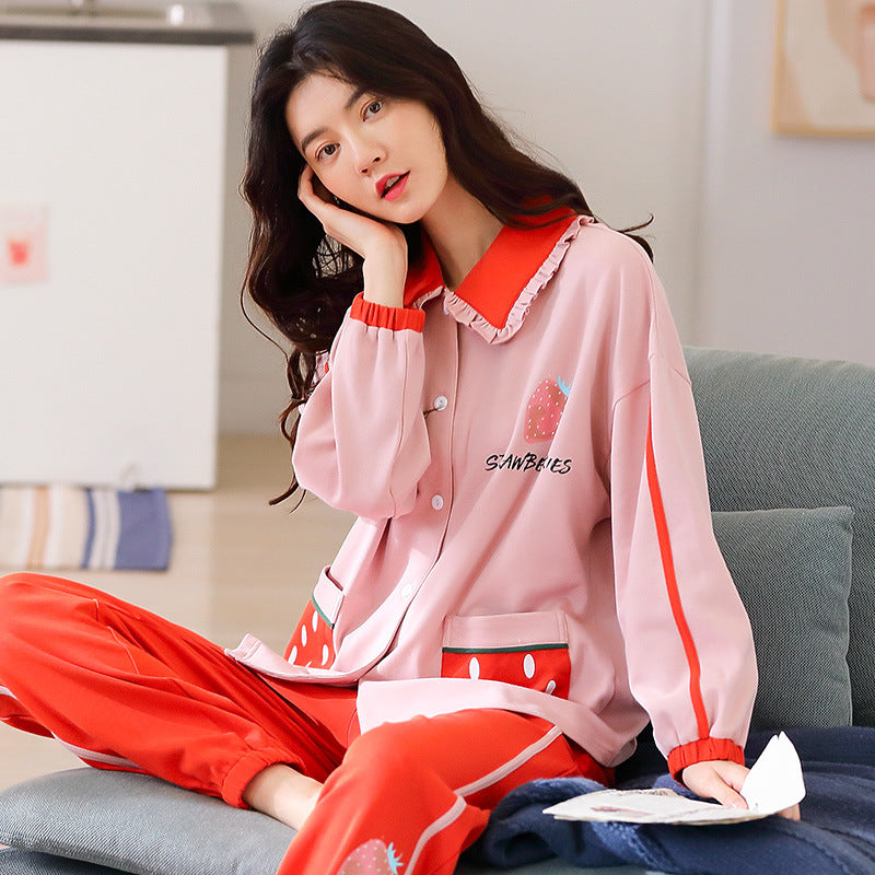 Women’s Long Sleeve Pajama Set