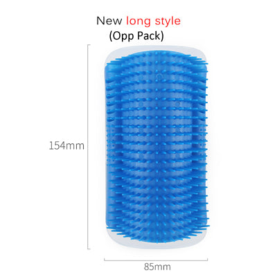 Self-Grooming Cat Brush Wall-Mounted Rubbing Device