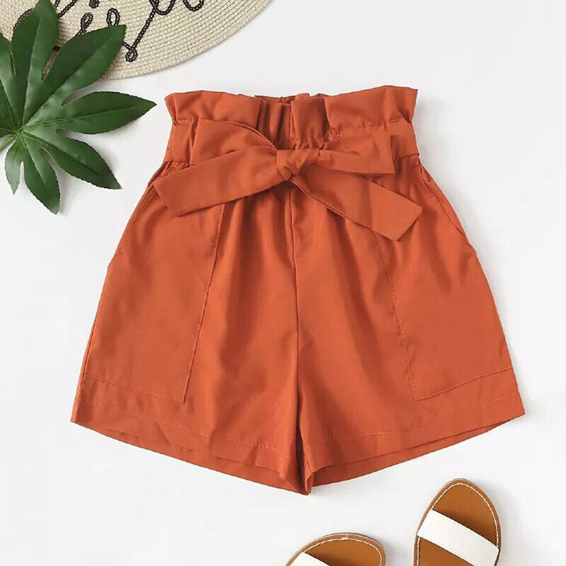 Women’s Loose Mid-Waist Casual Shorts