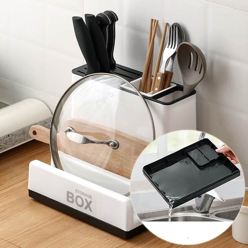 Tableware and Knife Storage Rack