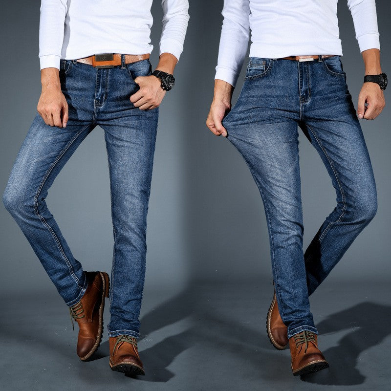 Men's Slim Fit Casual Jeans