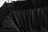 Women’s Pleated Faux Leather Skirt