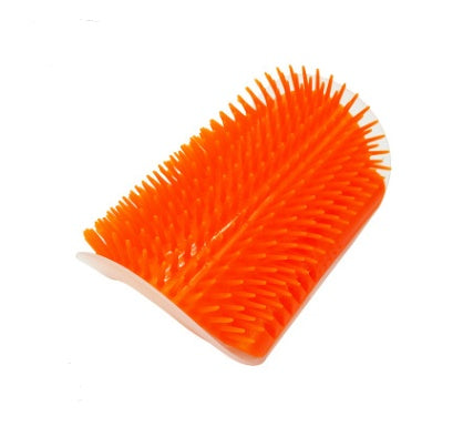Self-Grooming Cat Brush Wall-Mounted Rubbing Device