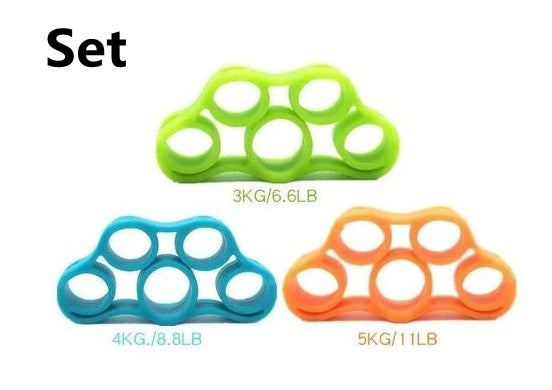 3-Level Finger Stretcher Resistance Bands for Hand & Grip Strength Training