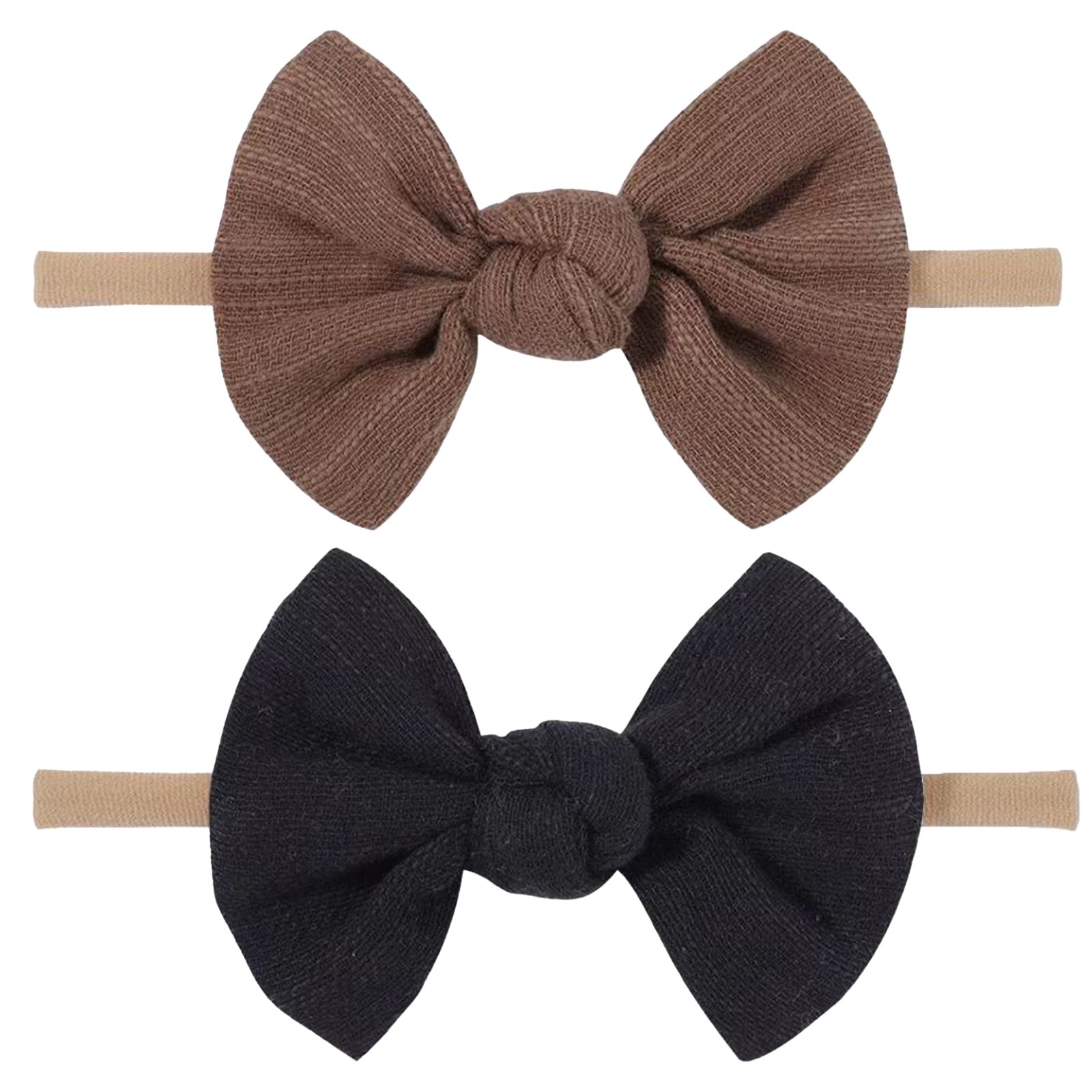Baby Girls Nylon Bow Headband