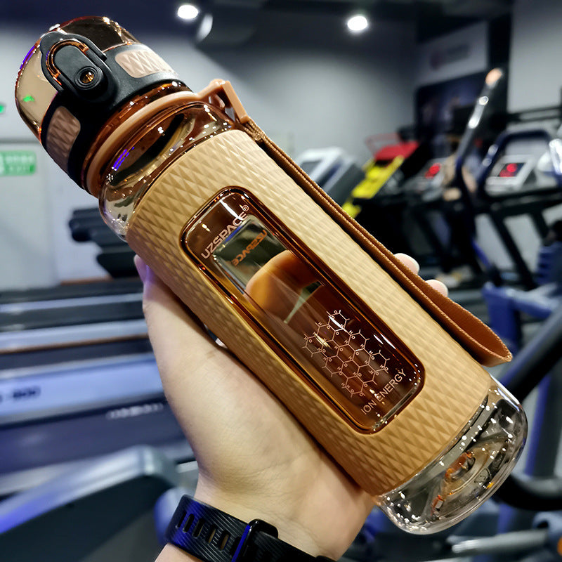 Portable Sports Water Bottle for Gym and Outdoor Use