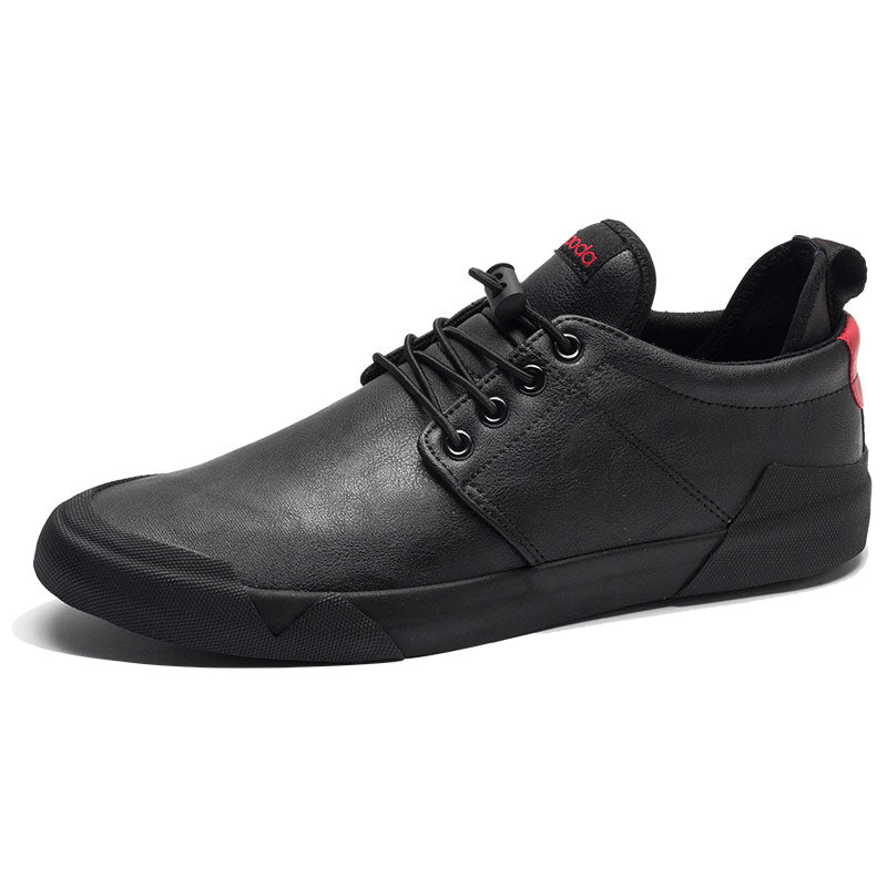 Men’s Leather Lace-Up Casual Shoes