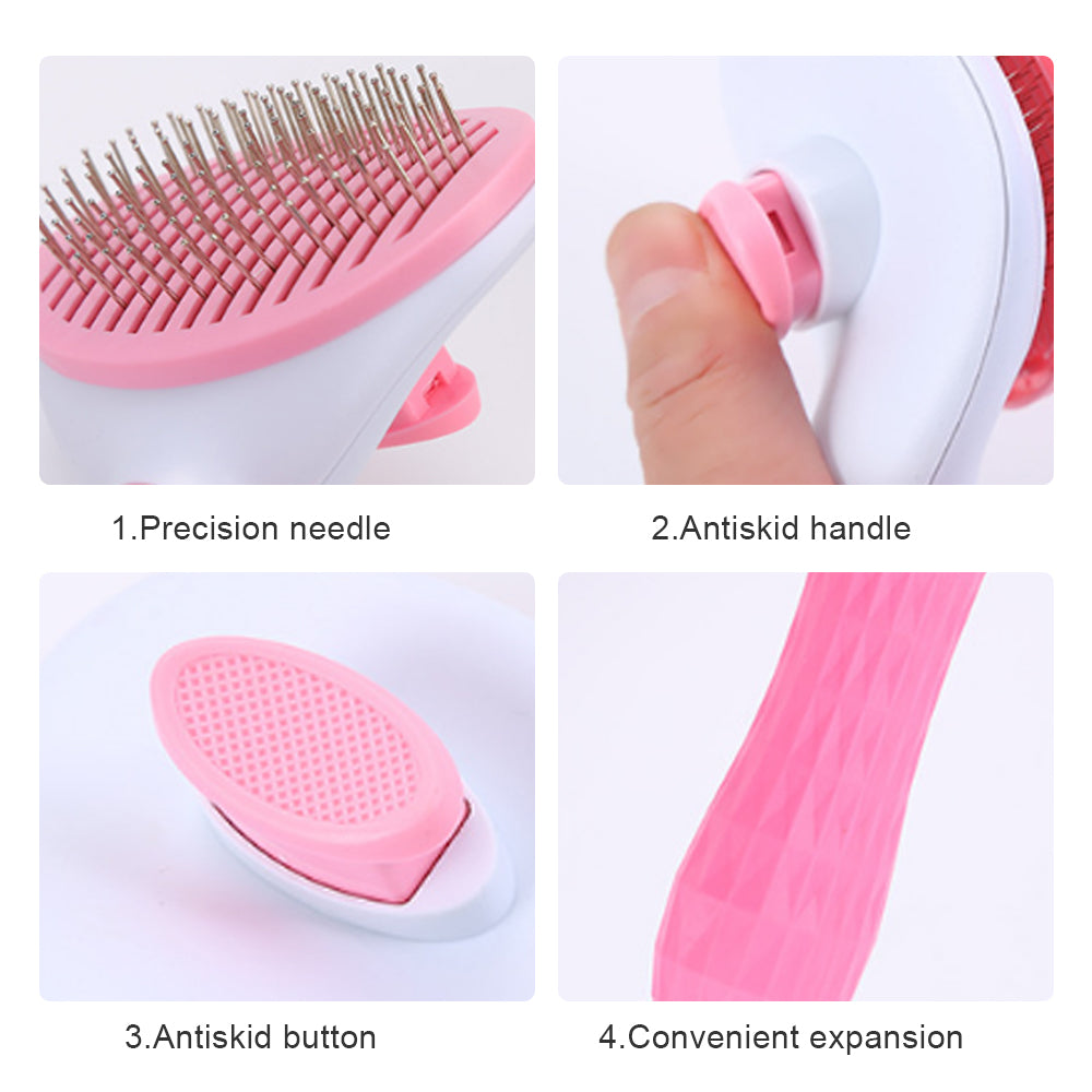 Pet Grooming Comb for Hair Removal & Cleaning – Dogs & Cats