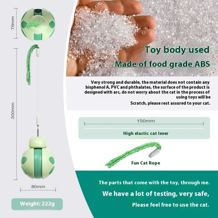 Interactive Cat Toy for Slow Feeding & Fun Food Dispensing