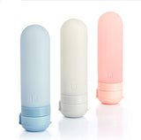 Silicone Travel Cosmetic Bottles – Portable Refillable Storage Containers