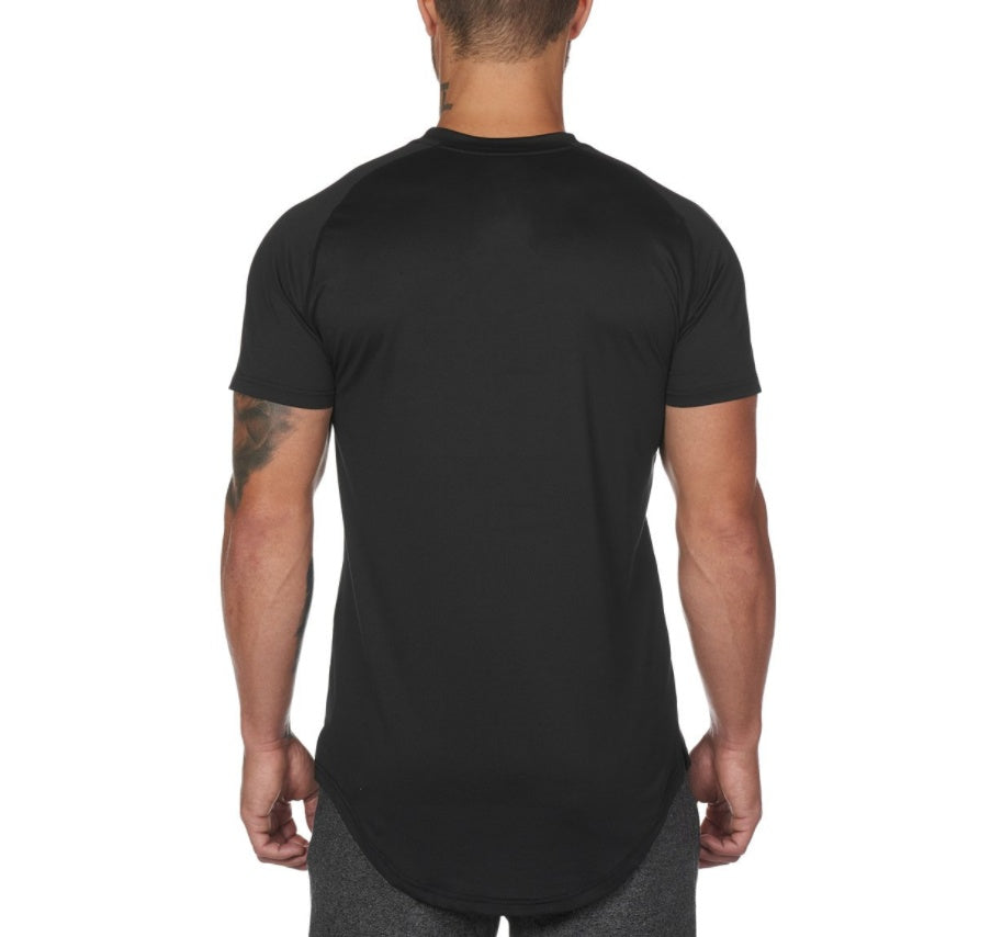 Men’s Plain Gym Fitness T Shirt Custom Sports Wear
