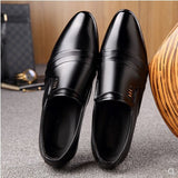 Men’s Breathable Leather Summer Shoes