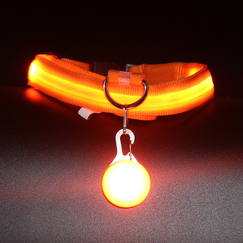 Luminous LED Dog Collar for NightSafety