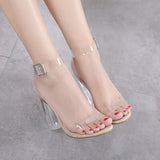 Women’s Transparent High Heel Pumps