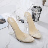 Women’s Transparent High Heel Pumps