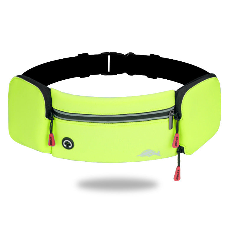 Lightweight Sports Waist Bag with Water Bottle Holder – Climbing, Hiking & Gym Fitness Belt