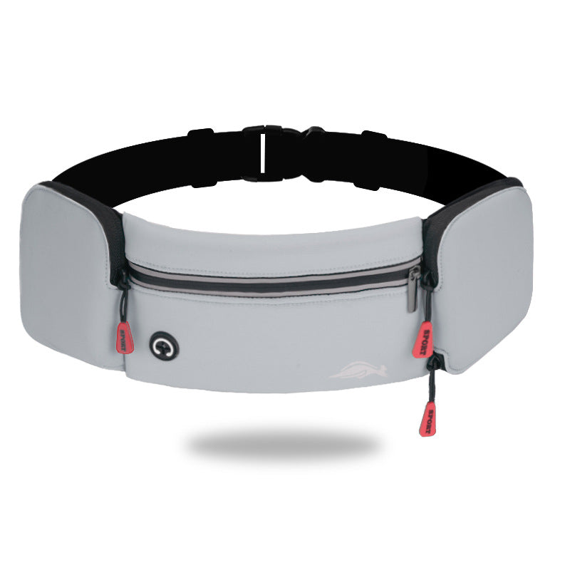 Lightweight Sports Waist Bag with Water Bottle Holder – Climbing, Hiking & Gym Fitness Belt