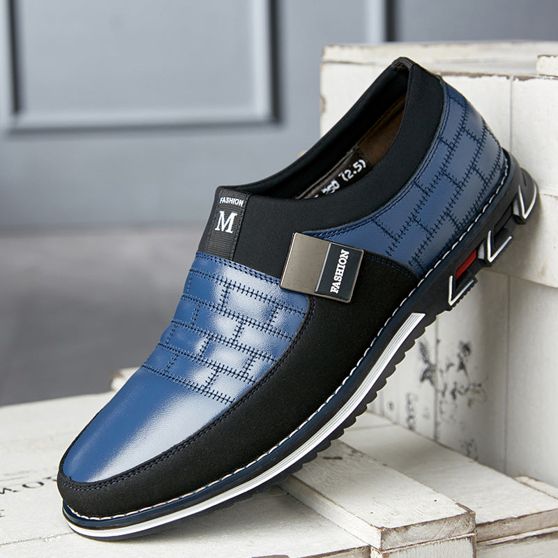 Men’s Large Size Casual Leather Shoes