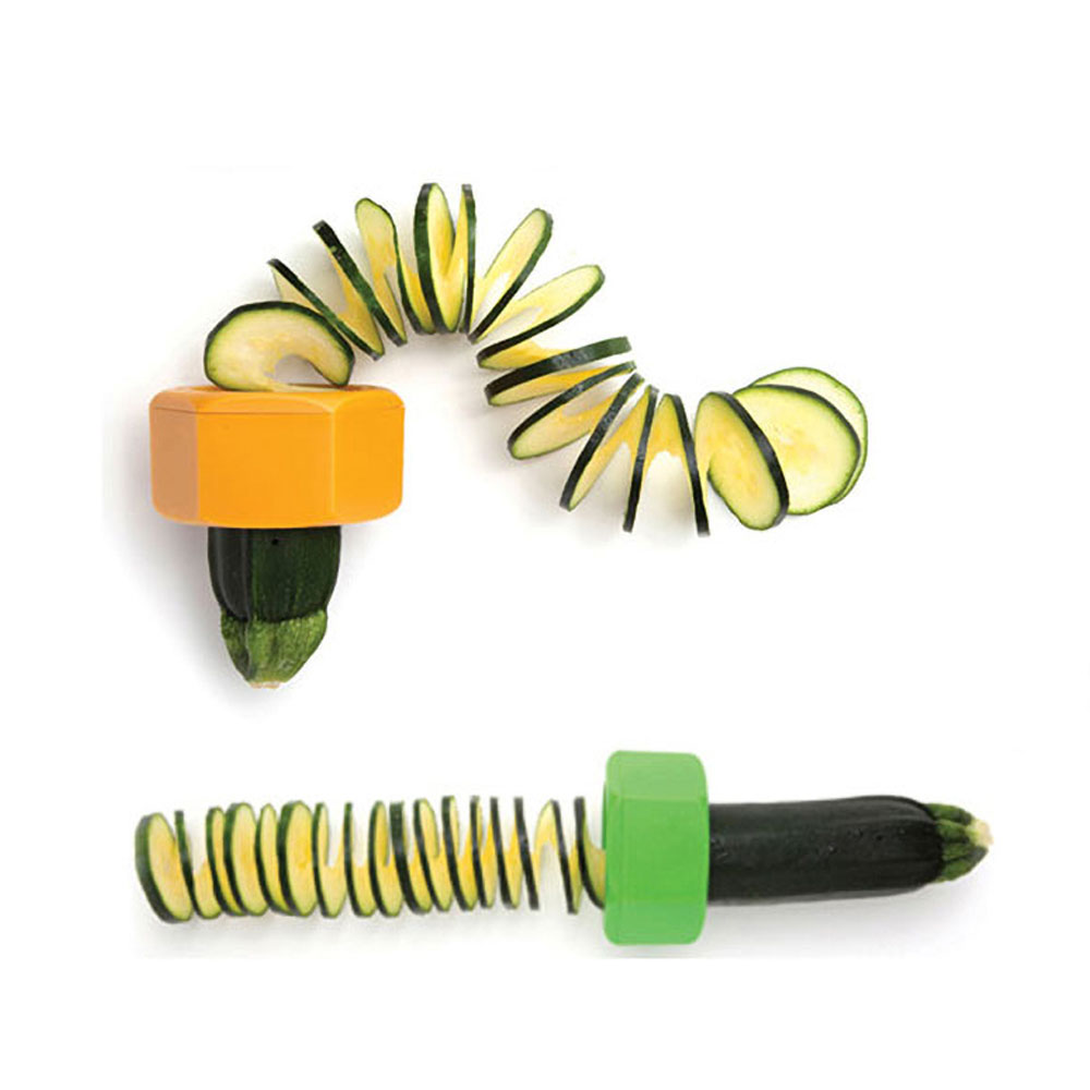 Spiral Vegetable Cutter – Kitchen Gadget Cucumber Slicer & Spiral Knife Tool