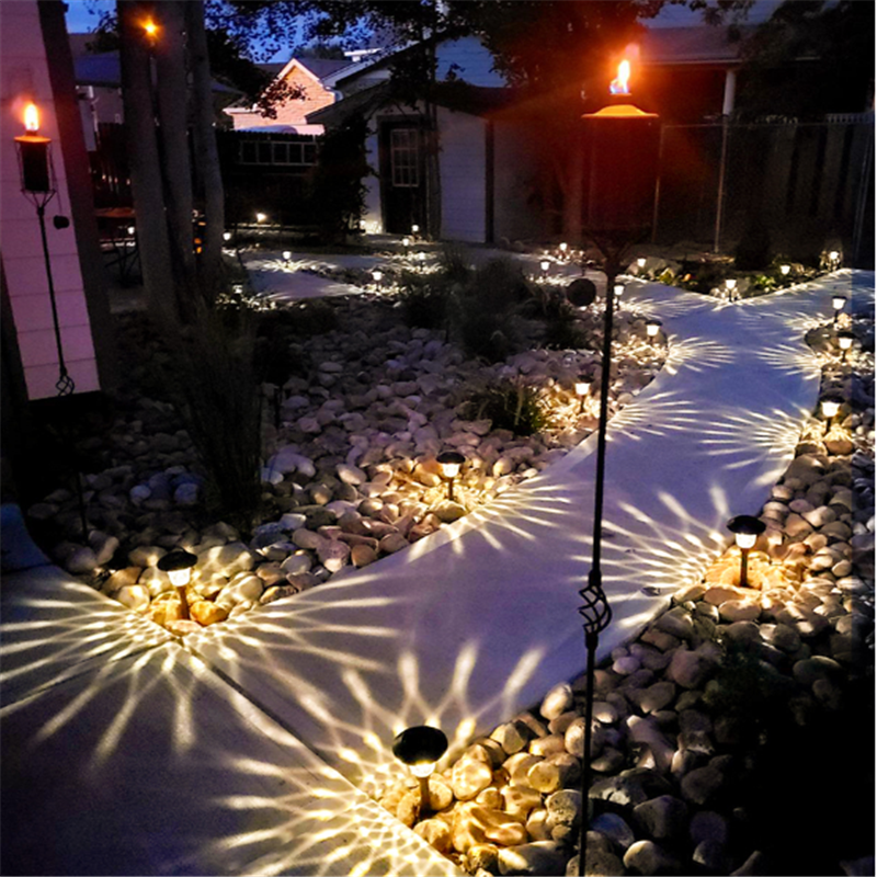 LED Solar Lawn Light