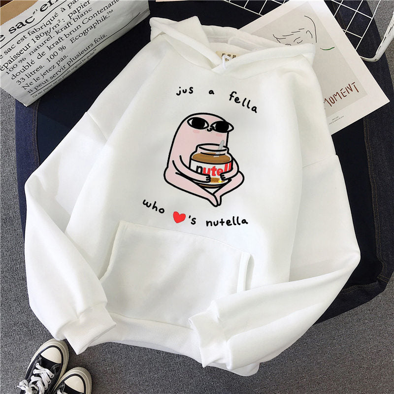 Women’s Casual Printed Hoodie Sweatshirt Top