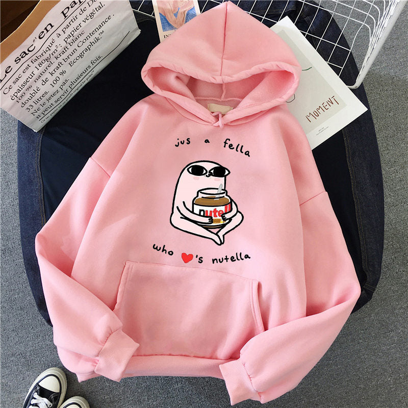 Women’s Casual Printed Hoodie Sweatshirt Top