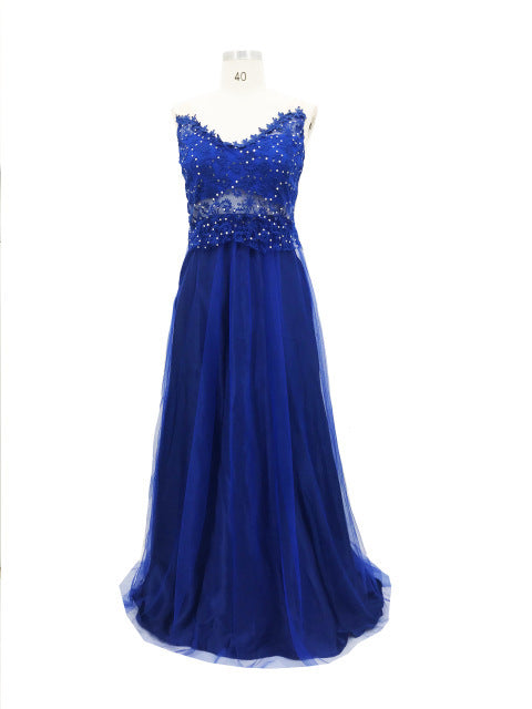 Women’s Knit Strapless Wrap Dress Elegant Fashion