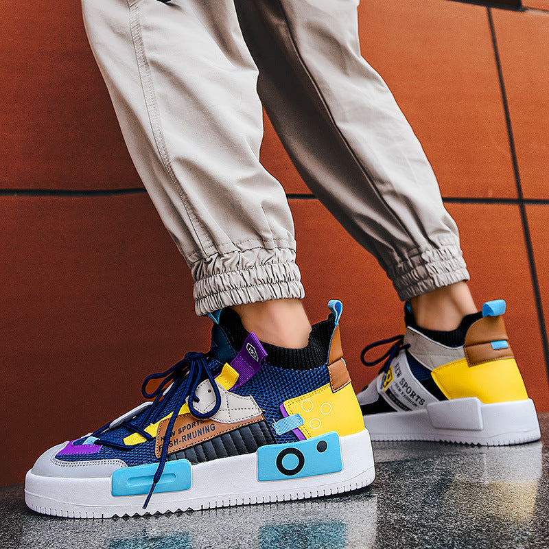 Men’s Thick-Sole Sports Shoes