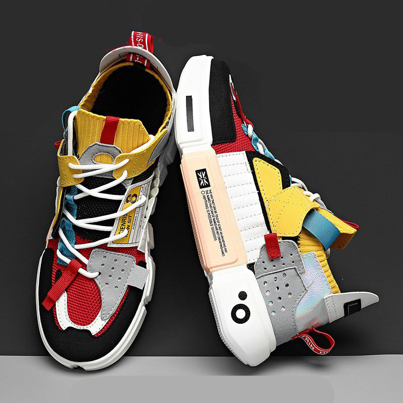 Men’s Thick-Sole Sports Shoes