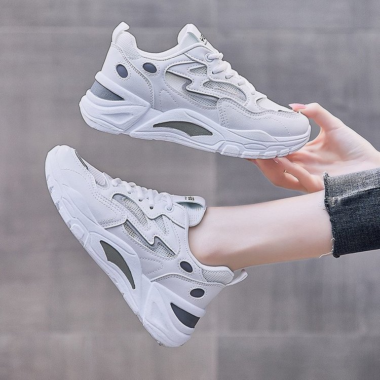 Women’s All-Match White Casual Daddy Sneakers
