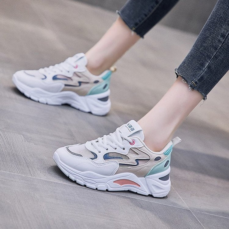 Women’s All-Match White Casual Daddy Sneakers