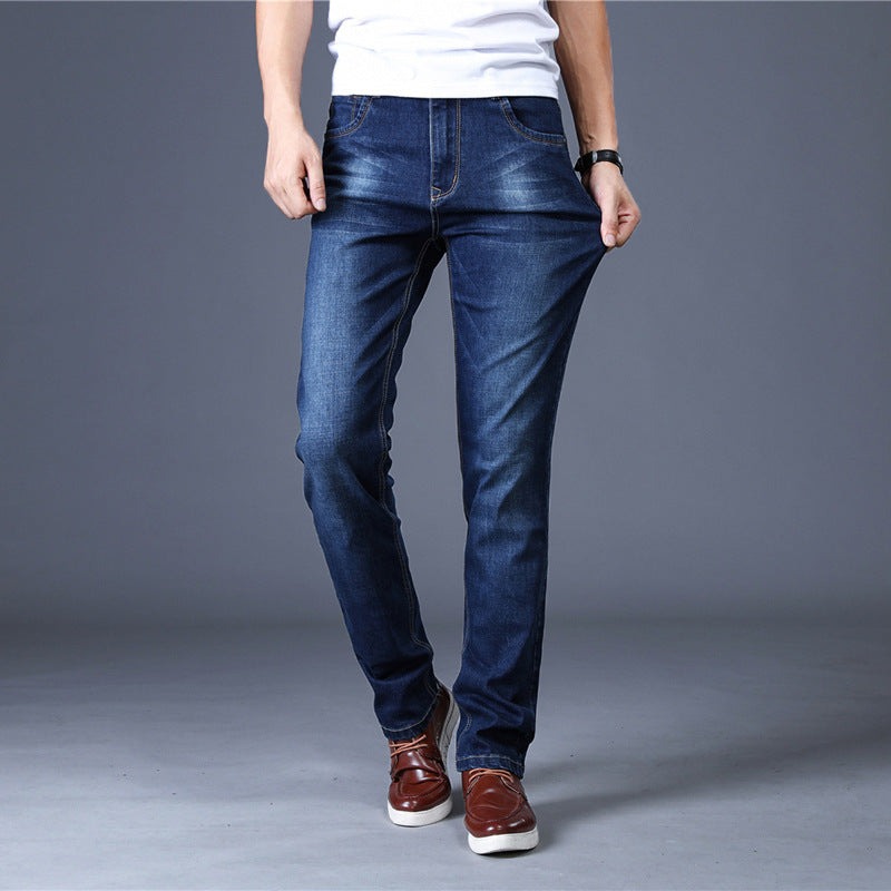 Men's Slim Straight Leg Stretch Jeans