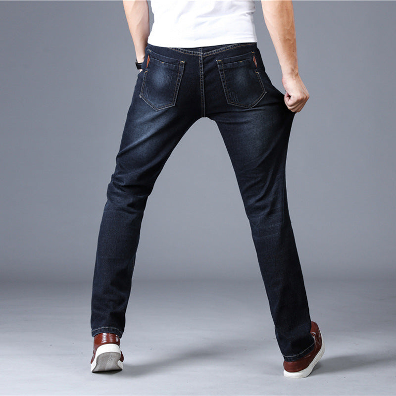 Men's Slim Straight Leg Stretch Jeans
