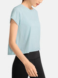 Sports T-shirt Women Gym Running Training Blouse