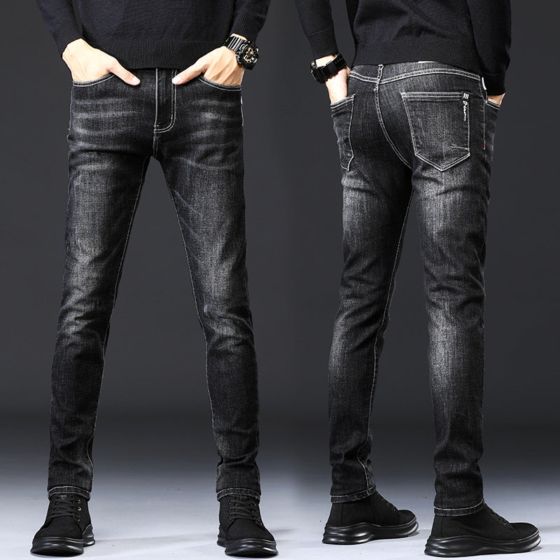 Men's Slim Fit Casual Jeans