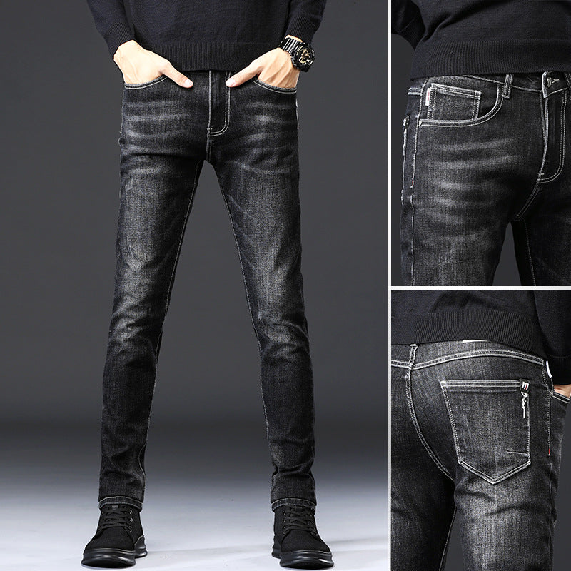 Men's Slim Fit Casual Jeans
