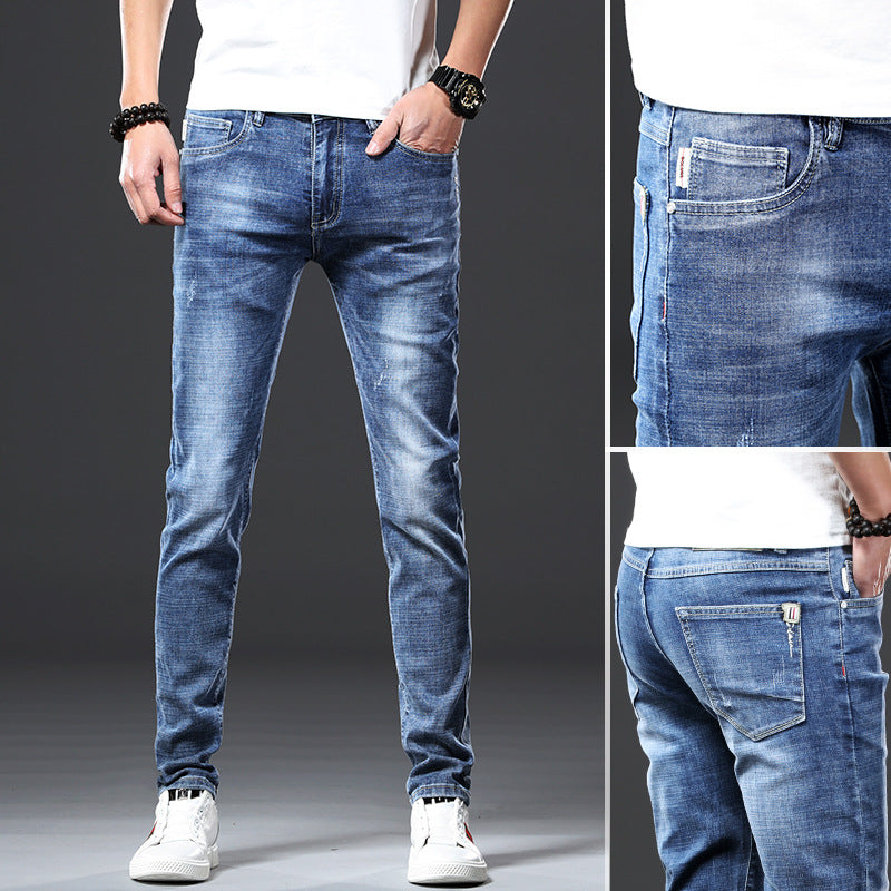 Men's Slim Fit Casual Jeans