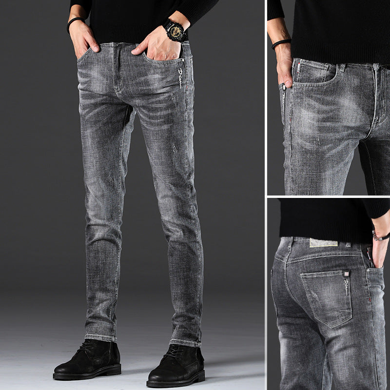 Men's Slim Fit Casual Jeans