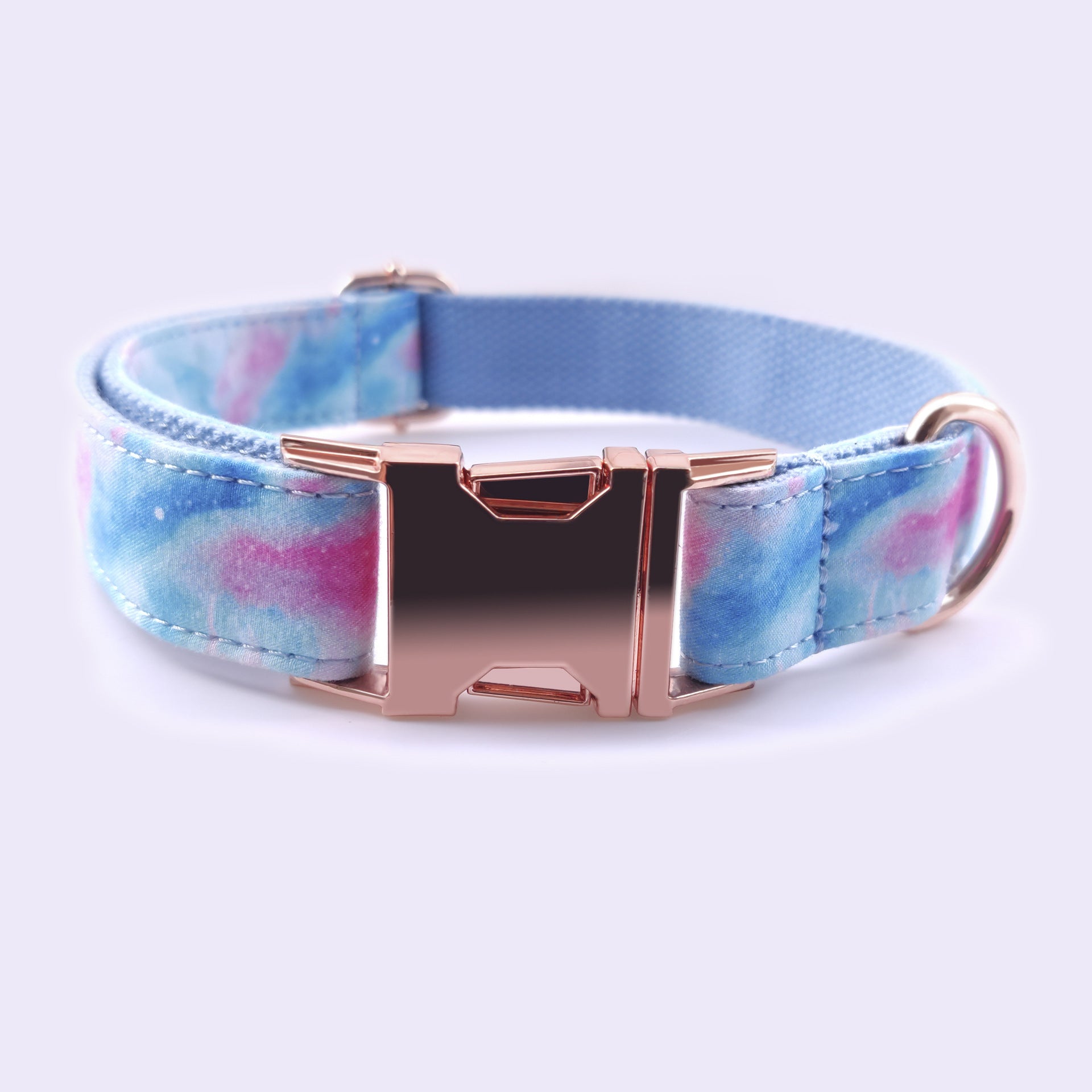 Rose Gold Engravable Dog Collar