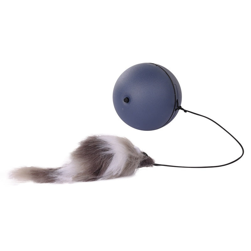 Automatic Rolling Mouse Teaser Ball for Cats & Dogs Interactive Pet Toy