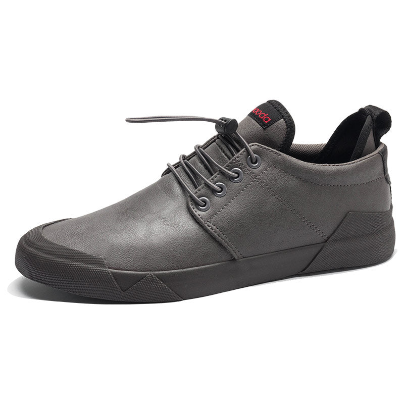 Men’s Leather Lace-Up Casual Shoes