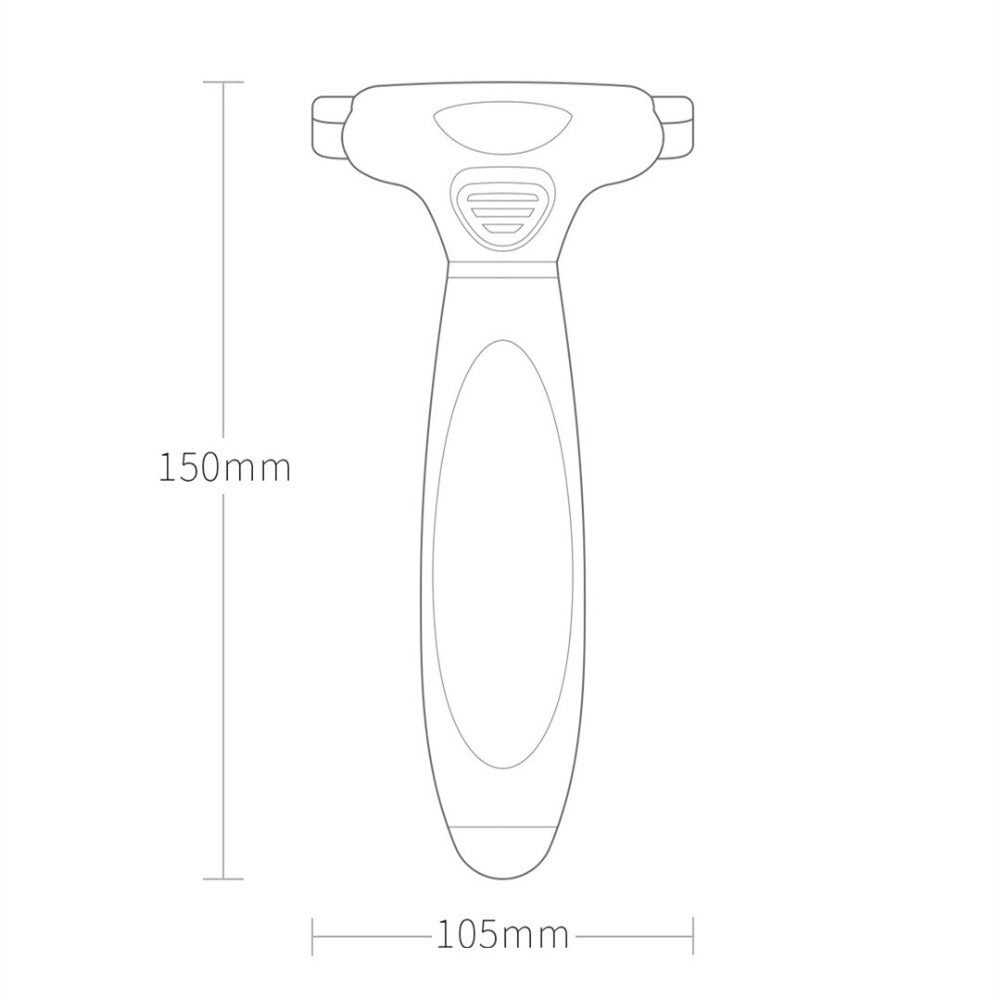 Pet Grooming Tool for Hair Removal & Detangling – Dogs & Cats