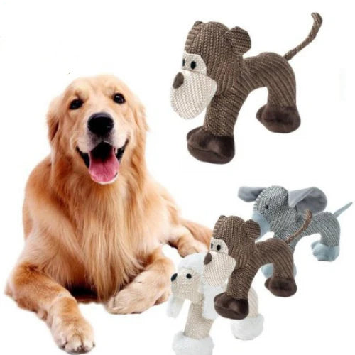 Bite-Resistant Squeaky Duck Dog Toy